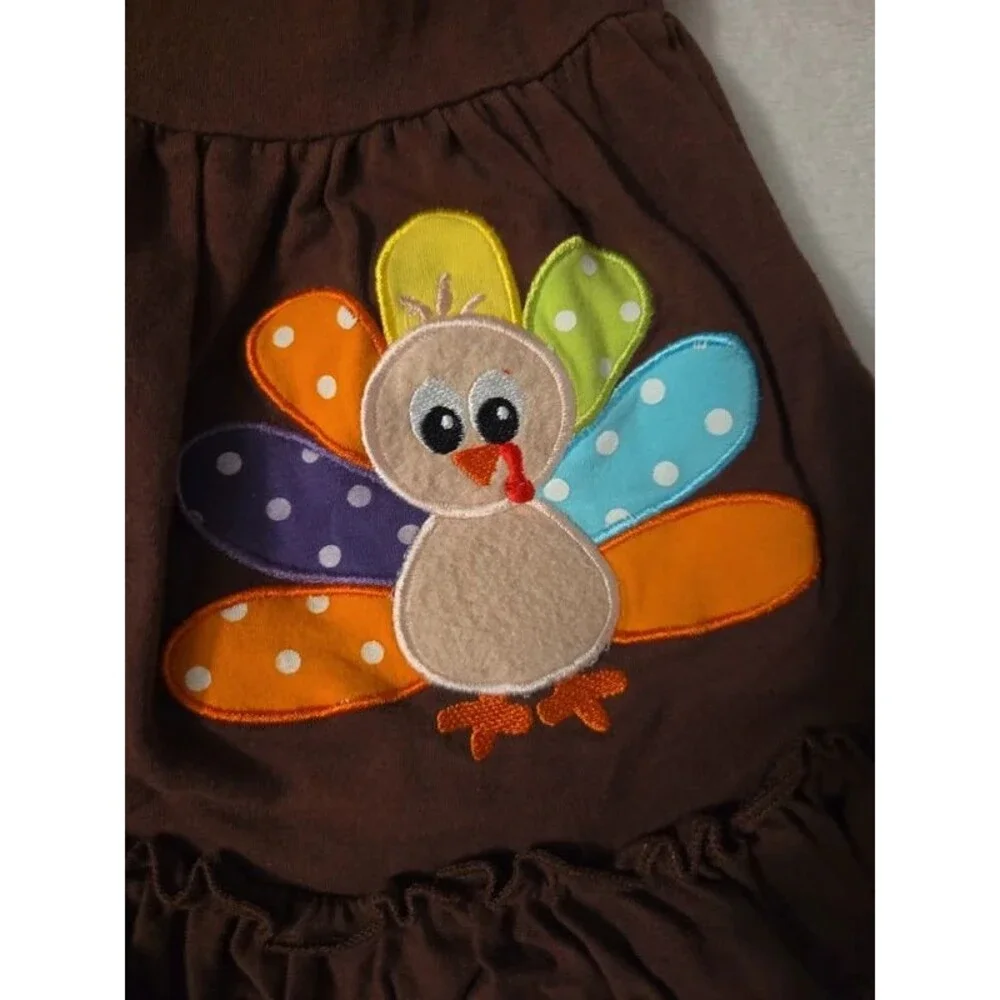 Thanksgiving outfit - applique/embroidery/seasnonal